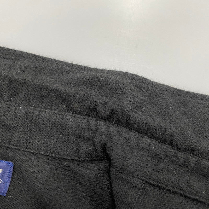 【中古品】【メンズ】 OLD STUSSY オールドステューシー USA製 SWITCHING スイッチング L/S SHIRT ロングスリーブ シャツ トップス 長袖 142-260512-ya-05-izu サイズ：M カラー：BLACK×OLIVE 万代Net店