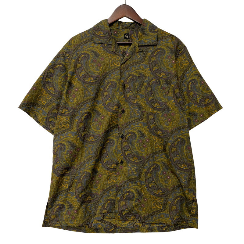 【中古品】【メンズ】 KAPTAIN SUNSHINE キャプテンサンシャイン KS20SSH06 OPEN COLLAR SS SHIRT オープン カラー ショートスリーブ シャツ トップス 141-260513-kh-07-izu サイズ：36 カラー：マルチ 万代Net店
