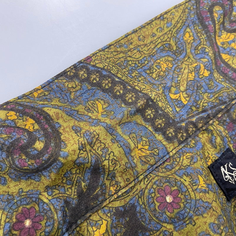 【中古品】【メンズ】 KAPTAIN SUNSHINE キャプテンサンシャイン KS20SSH06 OPEN COLLAR SS SHIRT オープン カラー ショートスリーブ シャツ トップス 141-260513-kh-07-izu サイズ：36 カラー：マルチ 万代Net店