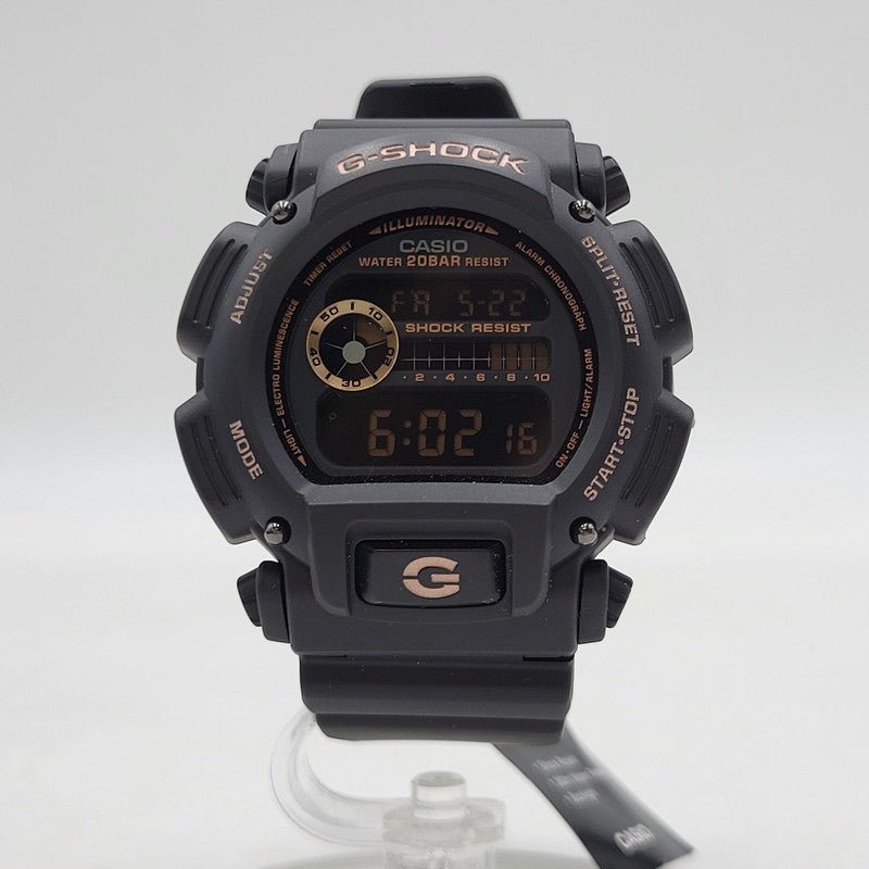 【中古美品】【メンズ/レディース】 G-SHOCK ジーショック DIGITAL QUARTZ DW-9052GBX-1A4DR デジタルクォーツ 腕時計 196-260523-as-14-izu カラー：ブラック 万代Net店