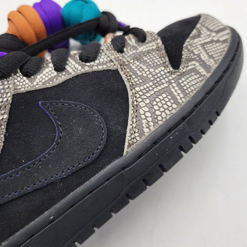 【中古美品】【メンズ】 NIKE SB ナイキエスビー × DASHAWN JORDAN ダショーン ジョーダン IB6208-200 DUNK LOW COPPERHEAD ダンク ロー コッパーヘッド スニーカー 靴 160-260513-kh-13-izu サイズ：27 カラー：STRING/BLACK-BRIGHT-SPRUCE 万代Net店