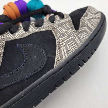 【中古美品】【メンズ】 NIKE SB ナイキエスビー × DASHAWN JORDAN ダショーン ジョーダン IB6208-200 DUNK LOW COPPERHEAD ダンク ロー コッパーヘッド スニーカー 靴 160-260513-kh-13-izu サイズ：27 カラー：STRING/BLACK-BRIGHT-SPRUCE 万代Net店