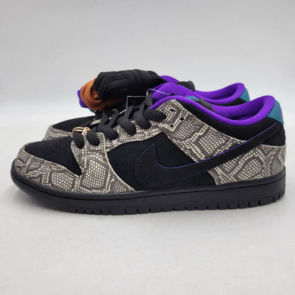 【中古美品】【メンズ】 NIKE SB ナイキエスビー × DASHAWN JORDAN ダショーン ジョーダン IB6208-200 DUNK LOW COPPERHEAD ダンク ロー コッパーヘッド スニーカー 靴 160-260513-kh-13-izu サイズ：27 カラー：STRING/BLACK-BRIGHT-SPRUCE 万代Net店