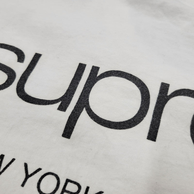 【中古品】【メンズ】 SUPREME シュプリーム 23AW NYC TEE ニューヨークシティ ティー トップス 半袖 149-260511-cs-21-izu サイズ：M カラー：ホワイト 万代Net店