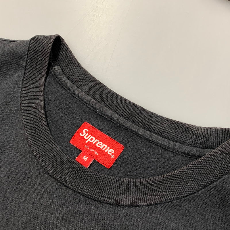 【中古品】【メンズ】 SUPREME シュプリーム SMALL BOX LOGO L S TEE スモール ボックス ロゴ ロングスリーブ Tシャツ トップス 長袖 149-260531-ya-03-izu サイズ：M カラー：BLACK 万代Net店
