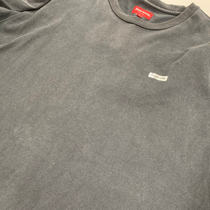 【中古品】【メンズ】 SUPREME シュプリーム SMALL BOX LOGO L S TEE スモール ボックス ロゴ ロングスリーブ Tシャツ トップス 長袖 149-260531-ya-03-izu サイズ：M カラー：BLACK 万代Net店