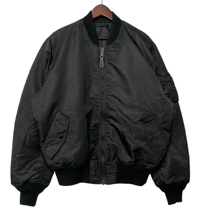 【中古品】【メンズ】 ALPHA INDUSTRIES アルファ インダストリーズ 2000-7401 MA-1 FLIGHT JACKET フライト ジャケット アウター 145-260512-ya-03-izu サイズ：L カラー：BLACK 万代Net店