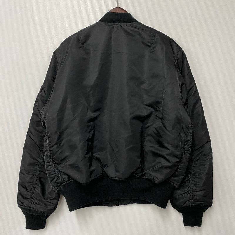 【中古品】【メンズ】 ALPHA INDUSTRIES アルファ インダストリーズ 2000-7401 MA-1 FLIGHT JACKET フライト ジャケット アウター 145-260512-ya-03-izu サイズ：L カラー：BLACK 万代Net店