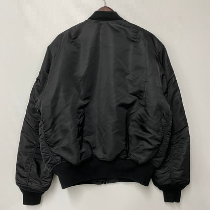 【中古品】【メンズ】 ALPHA INDUSTRIES アルファ インダストリーズ 2000-7401 MA-1 FLIGHT JACKET フライト ジャケット アウター 145-260512-ya-03-izu サイズ：L カラー：BLACK 万代Net店