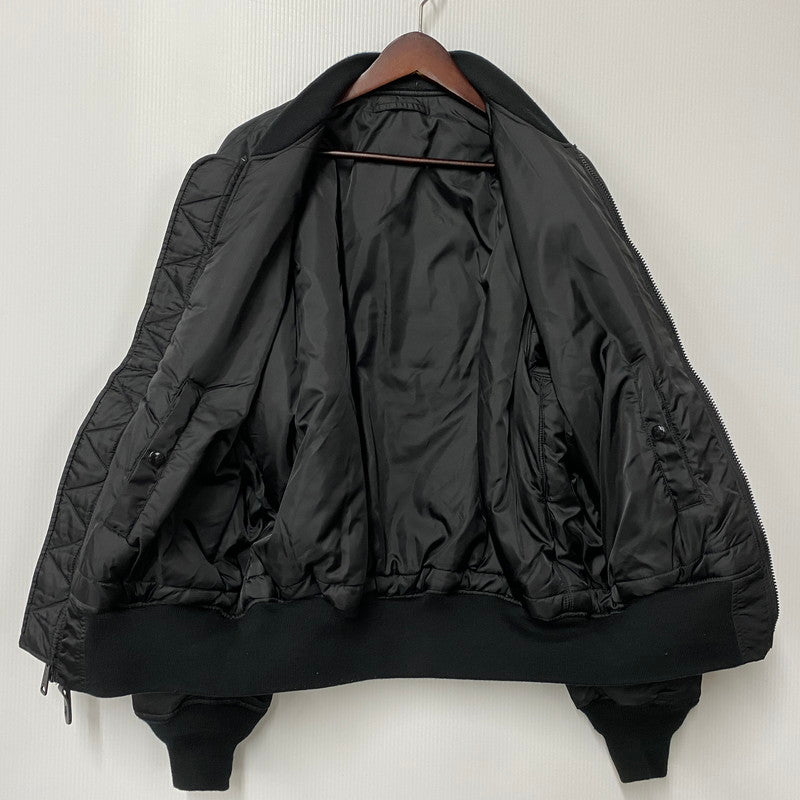 【中古品】【メンズ】 ALPHA INDUSTRIES アルファ インダストリーズ 2000-7401 MA-1 FLIGHT JACKET フライト ジャケット アウター 145-260512-ya-03-izu サイズ：L カラー：BLACK 万代Net店