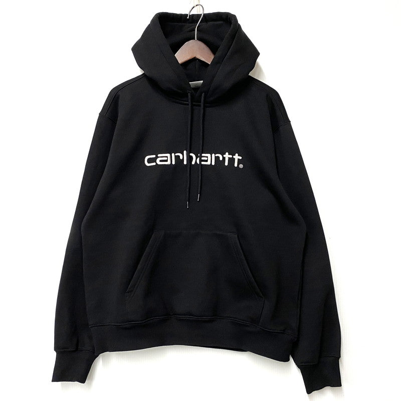 【中古品】【メンズ】 CARHARTT WIP カーハートダブリューアイピー I030547 HOODED CARHARTT SWEAT フーデッド カーハート スウェット トップス 142-260513-kh-04-izu サイズ：M カラー：ブラック 万代Net店