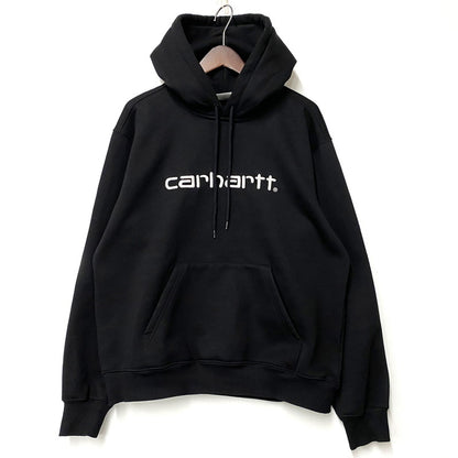 【中古品】【メンズ】 CARHARTT WIP カーハートダブリューアイピー I030547 HOODED CARHARTT SWEAT フーデッド カーハート スウェット トップス 142-260513-kh-04-izu サイズ：M カラー：ブラック 万代Net店
