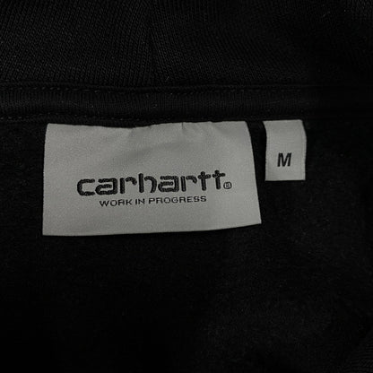 【中古品】【メンズ】 CARHARTT WIP カーハートダブリューアイピー I030547 HOODED CARHARTT SWEAT フーデッド カーハート スウェット トップス 142-260513-kh-04-izu サイズ：M カラー：ブラック 万代Net店