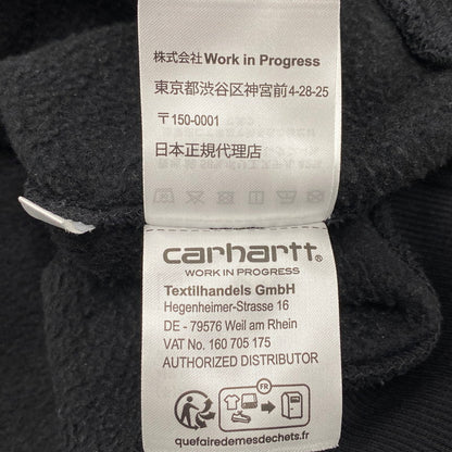 【中古品】【メンズ】 CARHARTT WIP カーハートダブリューアイピー I030547 HOODED CARHARTT SWEAT フーデッド カーハート スウェット トップス 142-260513-kh-04-izu サイズ：M カラー：ブラック 万代Net店