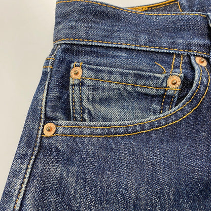 【中古品】【メンズ】 LEVI'S リーバイス 501 刻印553 USA製 90’S DENIM PANTS デニム パンツ ズボン ボトムス 157-260515-ya-02-izu サイズ：30×32 カラー：インディゴ 万代Net店