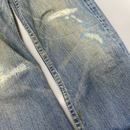 【中古品】【メンズ】 JACKSON MATISSE ジャクソンマティス JM08AW029 646 DAMAGE DENIM PANTS ダメージ デニム パンツ ズボン ボトムス 156-260714-ya-20-izu サイズ：30 カラー：ライトインディゴ 万代Net店