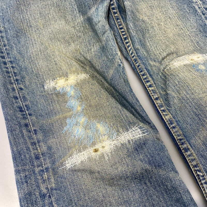 【中古品】【メンズ】 JACKSON MATISSE ジャクソンマティス JM08AW029 646 DAMAGE DENIM PANTS ダメージ デニム パンツ ズボン ボトムス 156-260714-ya-20-izu サイズ：30 カラー：ライトインディゴ 万代Net店