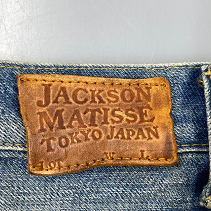 【中古品】【メンズ】 JACKSON MATISSE ジャクソンマティス JM08AW029 646 DAMAGE DENIM PANTS ダメージ デニム パンツ ズボン ボトムス 156-260714-ya-20-izu サイズ：30 カラー：ライトインディゴ 万代Net店
