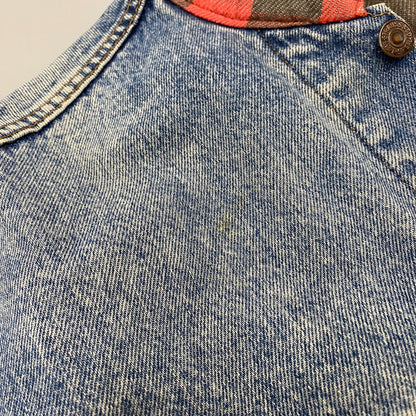 【現状渡し品】【メンズ】 Levi's リーバイス CHECK LINER 4TH DENIM JACKET 70417-0819 チェックライナー デニムジャケット 刻印527 USA製 アウター 146-260516-as-08-izu サイズ：M カラー：インディゴ 万代Net店