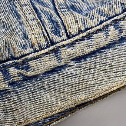 【現状渡し品】【メンズ】 Levi's リーバイス CHECK LINER 4TH DENIM JACKET 70417-0819 チェックライナー デニムジャケット 刻印527 USA製 アウター 146-260516-as-08-izu サイズ：M カラー：インディゴ 万代Net店
