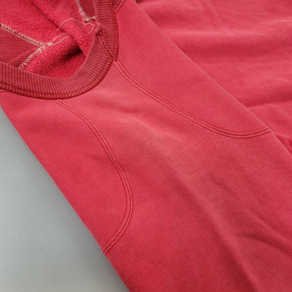 【中古品】【メンズ】 BARNS バーンズ FREEDOM SLEEVE SWEAT SHIRT フリーダム スリーブ スウェット USA製 両V 145-260720-as-05-izu サイズ：M カラー：レッド系 万代Net店