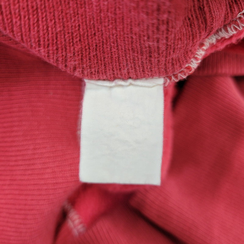 【中古品】【メンズ】 BARNS バーンズ FREEDOM SLEEVE SWEAT SHIRT フリーダム スリーブ スウェット USA製 両V 145-260720-as-05-izu サイズ：M カラー：レッド系 万代Net店
