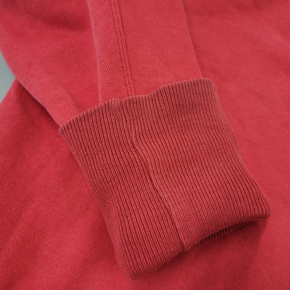 【中古品】【メンズ】 BARNS バーンズ FREEDOM SLEEVE SWEAT SHIRT フリーダム スリーブ スウェット USA製 両V 145-260720-as-05-izu サイズ：M カラー：レッド系 万代Net店