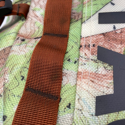 【中古品】【メンズ/レディース】 THE NORTH FACE ザ・ノースフェイス NM81817 BC FUSE BOX フューズ・ボックス MAP マップ リュック カバン 鞄 188-260525-ya-10-izu カラー：グリーン系 万代Net店