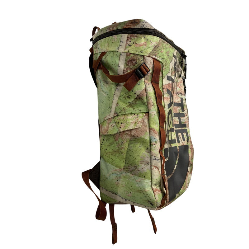 【中古品】【メンズ/レディース】 THE NORTH FACE ザ・ノースフェイス NM81817 BC FUSE BOX フューズ・ボックス MAP マップ リュック カバン 鞄 188-260525-ya-10-izu カラー：グリーン系 万代Net店