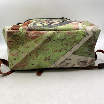【中古品】【メンズ/レディース】 THE NORTH FACE ザ・ノースフェイス NM81817 BC FUSE BOX フューズ・ボックス MAP マップ リュック カバン 鞄 188-260525-ya-10-izu カラー：グリーン系 万代Net店