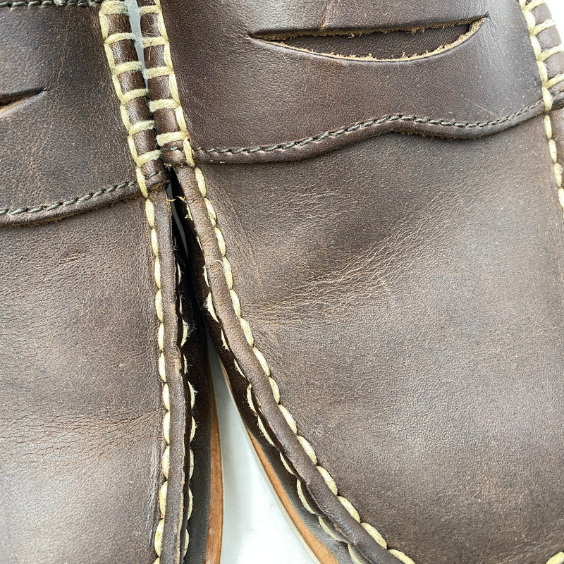 【中古品】【メンズ/レディース】 DANNER ダナー D928523 LOAFER ISCHIA ローファー イスキア シューズ 靴 164-260525-ya-01-izu サイズ：26cm カラー：BROWN 万代Net店