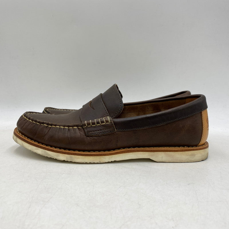 【中古品】【メンズ/レディース】 DANNER ダナー D928523 LOAFER ISCHIA ローファー イスキア シューズ 靴 164-260525-ya-01-izu サイズ：26cm カラー：BROWN 万代Net店