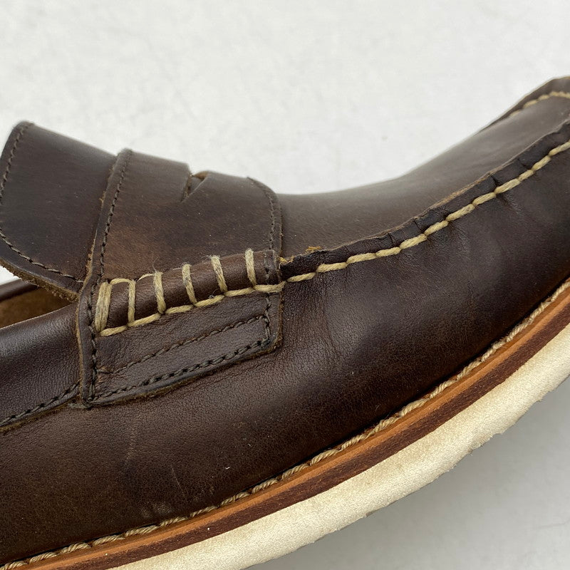 【中古品】【メンズ/レディース】 DANNER ダナー D928523 LOAFER ISCHIA ローファー イスキア シューズ 靴 164-260525-ya-01-izu サイズ：26cm カラー：BROWN 万代Net店