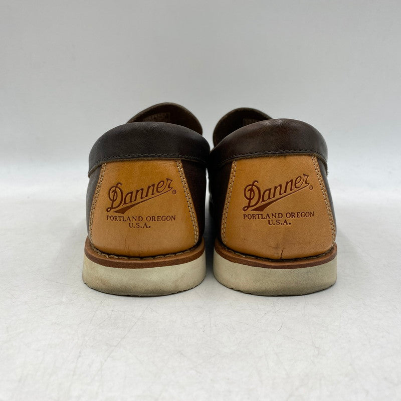 【中古品】【メンズ/レディース】 DANNER ダナー D928523 LOAFER ISCHIA ローファー イスキア シューズ 靴 164-260525-ya-01-izu サイズ：26cm カラー：BROWN 万代Net店