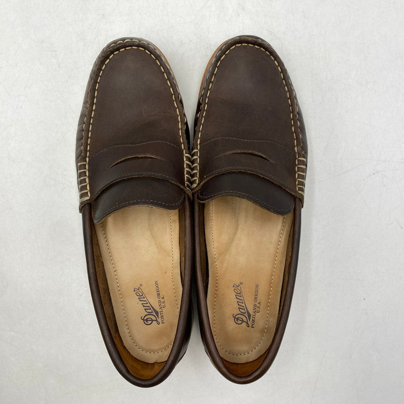【中古品】【メンズ/レディース】 DANNER ダナー D928523 LOAFER ISCHIA ローファー イスキア シューズ 靴 164-260525-ya-01-izu サイズ：26cm カラー：BROWN 万代Net店