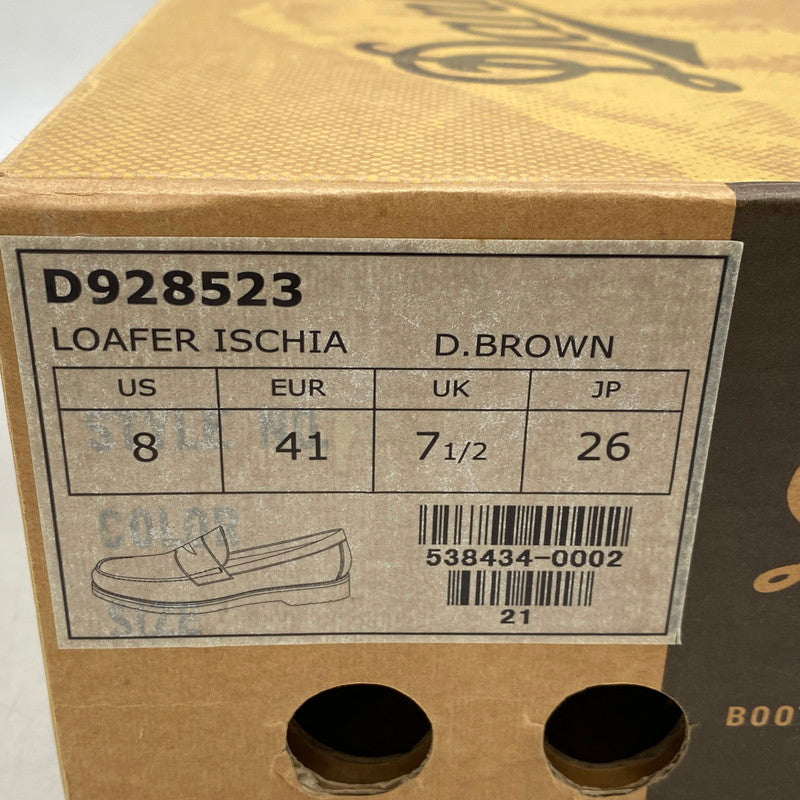 【中古品】【メンズ/レディース】 DANNER ダナー D928523 LOAFER ISCHIA ローファー イスキア シューズ 靴 164-260525-ya-01-izu サイズ：26cm カラー：BROWN 万代Net店