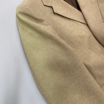 【現状渡し品】【メンズ】 LEVI'S STA-PREST リーバイス ステイ プレスト 70-80S 3P ACTION SUIT SLACKS SET-UP スリーピー アクションスーツ スラックス セットアップ 146-260515-ya-06-izu サイズ：42L カラー：BEIGE 万代Net店