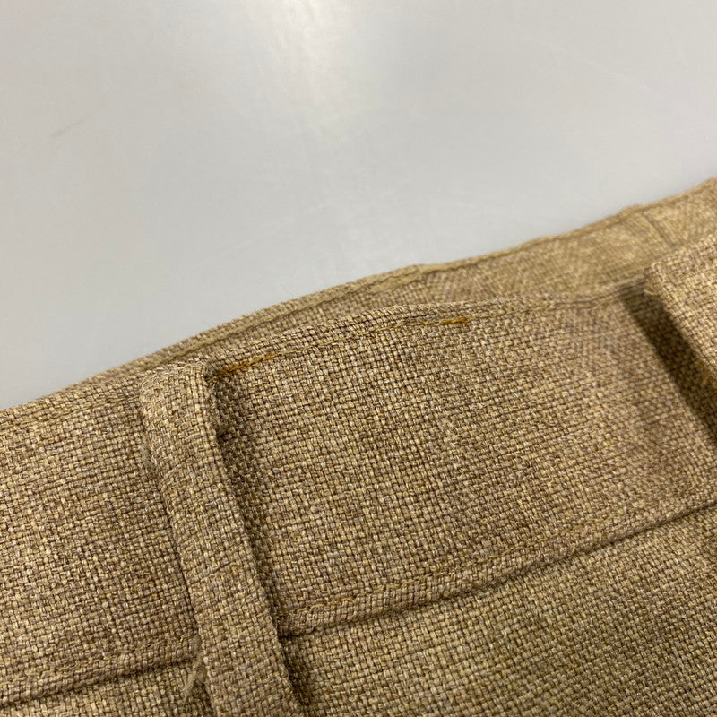 【現状渡し品】【メンズ】 LEVI'S STA-PREST リーバイス ステイ プレスト 70-80S 3P ACTION SUIT SLACKS SET-UP スリーピー アクションスーツ スラックス セットアップ 146-260515-ya-06-izu サイズ：42L カラー：BEIGE 万代Net店