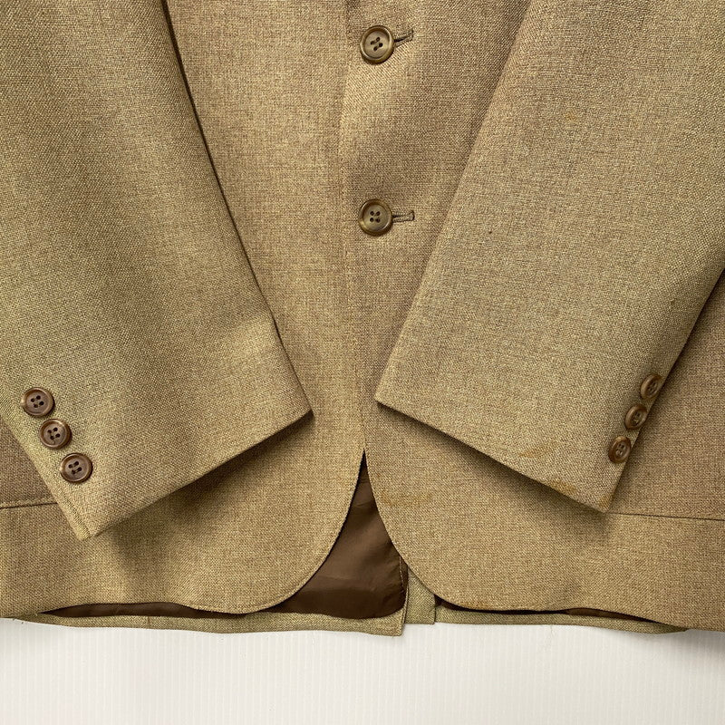 【現状渡し品】【メンズ】 LEVI'S STA-PREST リーバイス ステイ プレスト 70-80S 3P ACTION SUIT SLACKS SET-UP スリーピー アクションスーツ スラックス セットアップ 146-260515-ya-06-izu サイズ：42L カラー：BEIGE 万代Net店