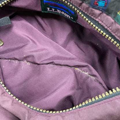 【現状渡し品】【メンズ】 L.L.Bean エルエルビーン NYLON ANORAK JACKET ナイロン アノラック ジャケット USA製 三角タグ 146-260524-as-28-izu カラー：ワインレッド 万代Net店