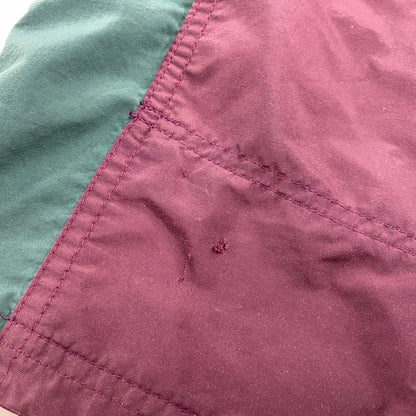 【現状渡し品】【メンズ】 L.L.Bean エルエルビーン NYLON ANORAK JACKET ナイロン アノラック ジャケット USA製 三角タグ 146-260524-as-28-izu カラー：ワインレッド 万代Net店