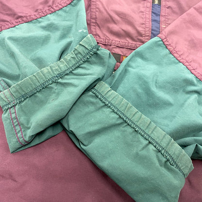 【現状渡し品】【メンズ】 L.L.Bean エルエルビーン NYLON ANORAK JACKET ナイロン アノラック ジャケット USA製 三角タグ 146-260524-as-28-izu カラー：ワインレッド 万代Net店