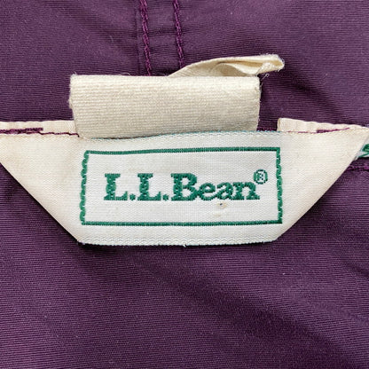 【現状渡し品】【メンズ】 L.L.Bean エルエルビーン NYLON ANORAK JACKET ナイロン アノラック ジャケット USA製 三角タグ 146-260524-as-28-izu カラー：ワインレッド 万代Net店