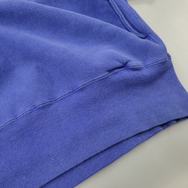 【中古品】【メンズ】 Champion チャンピオン REVERSE WEAVE RAGLAN MOCKNECK POCKET SWEATSHIRT リバースウィーブ ラグラン モックネック ポケット スウェット USA製 刺繍タグ 目無し 146-260512-as-20-izu サイズ：XL カラー：ブルー 万代Net店