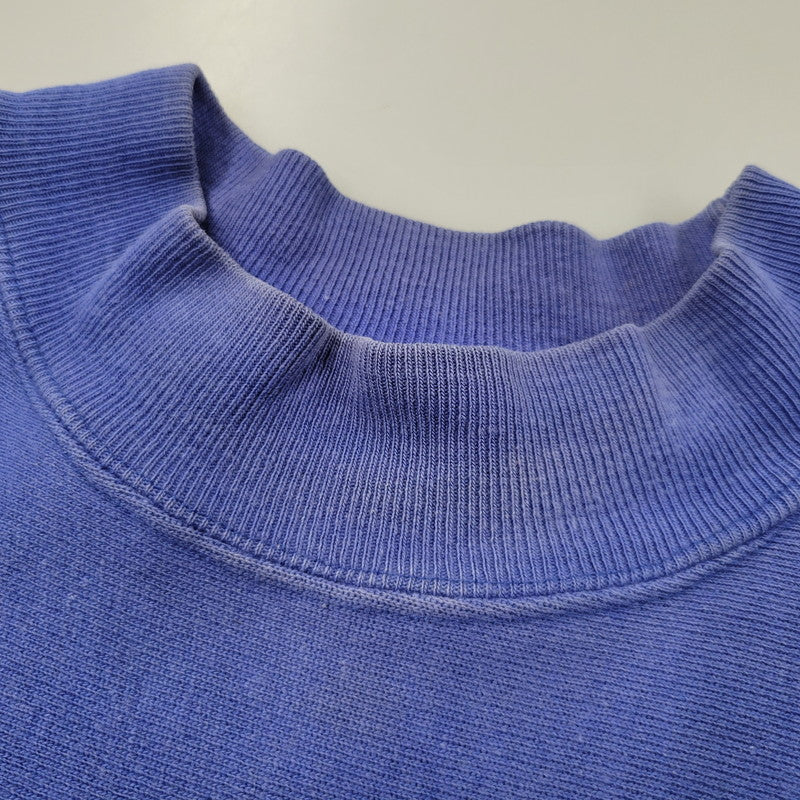 【中古品】【メンズ】 Champion チャンピオン REVERSE WEAVE RAGLAN MOCKNECK POCKET SWEATSHIRT リバースウィーブ ラグラン モックネック ポケット スウェット USA製 刺繍タグ 目無し 146-260512-as-20-izu サイズ：XL カラー：ブルー 万代Net店