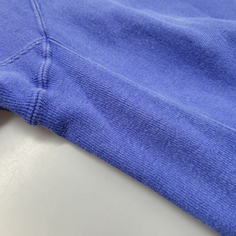 【中古品】【メンズ】 Champion チャンピオン REVERSE WEAVE RAGLAN MOCKNECK POCKET SWEATSHIRT リバースウィーブ ラグラン モックネック ポケット スウェット USA製 刺繍タグ 目無し 146-260512-as-20-izu サイズ：XL カラー：ブルー 万代Net店