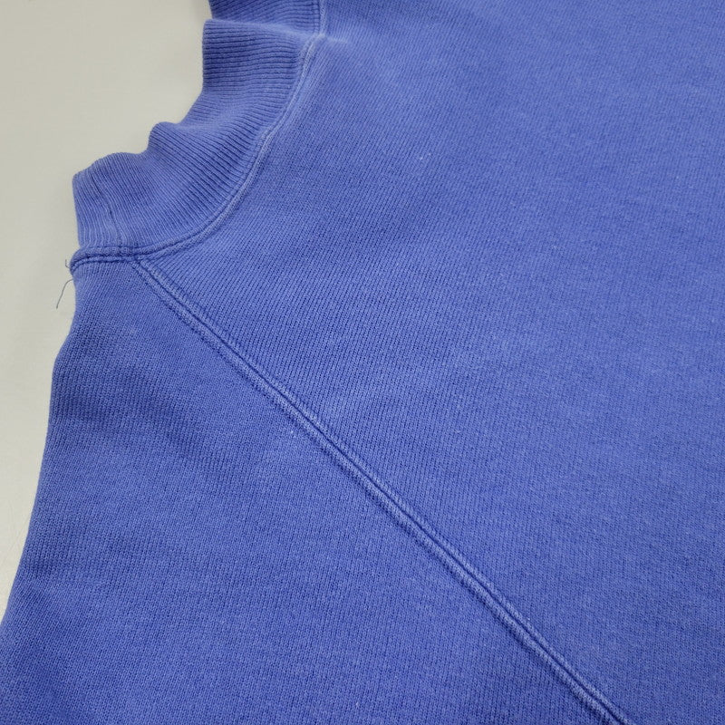 【中古品】【メンズ】 Champion チャンピオン REVERSE WEAVE RAGLAN MOCKNECK POCKET SWEATSHIRT リバースウィーブ ラグラン モックネック ポケット スウェット USA製 刺繍タグ 目無し 146-260512-as-20-izu サイズ：XL カラー：ブルー 万代Net店