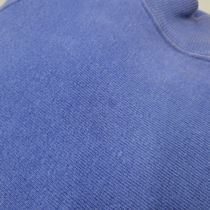 【中古品】【メンズ】 Champion チャンピオン REVERSE WEAVE RAGLAN MOCKNECK POCKET SWEATSHIRT リバースウィーブ ラグラン モックネック ポケット スウェット USA製 刺繍タグ 目無し 146-260512-as-20-izu サイズ：XL カラー：ブルー 万代Net店