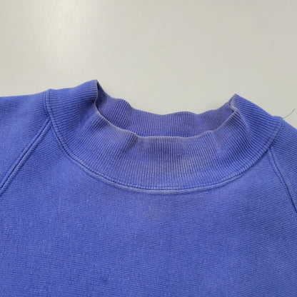 【中古品】【メンズ】 Champion チャンピオン REVERSE WEAVE RAGLAN MOCKNECK POCKET SWEATSHIRT リバースウィーブ ラグラン モックネック ポケット スウェット USA製 刺繍タグ 目無し 146-260512-as-20-izu サイズ：XL カラー：ブルー 万代Net店