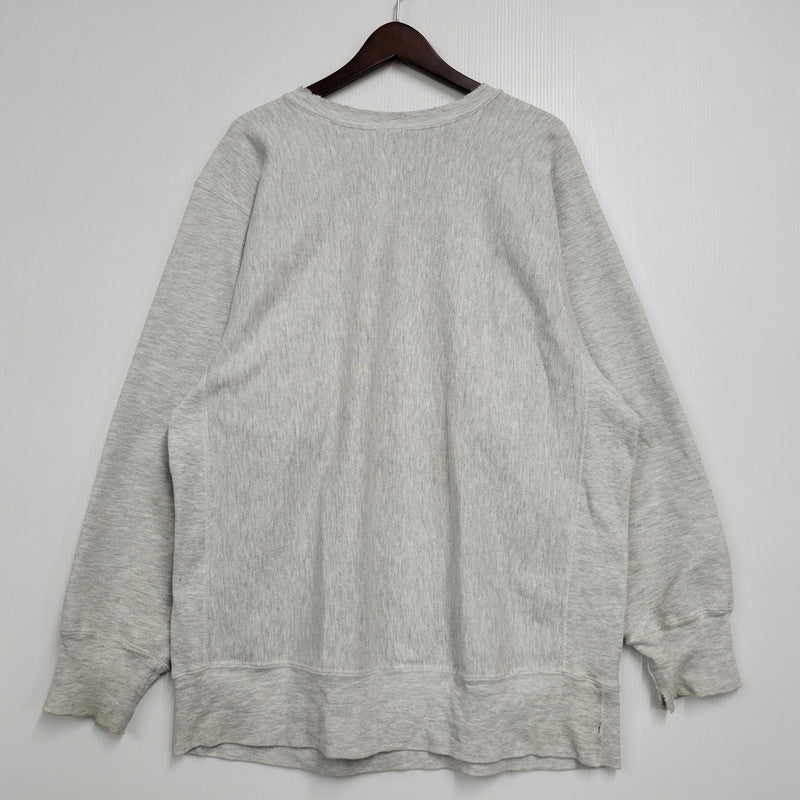 【現状渡し品】【メンズ】 Champion チャンピオン REVERSE WEAVE SWEAT リバースウィーブ スウェット USA製 刺繍タグ トレーナー 長袖 トップス 146-260512-as-19-izu サイズ：XXL カラー：グレー 万代Net店